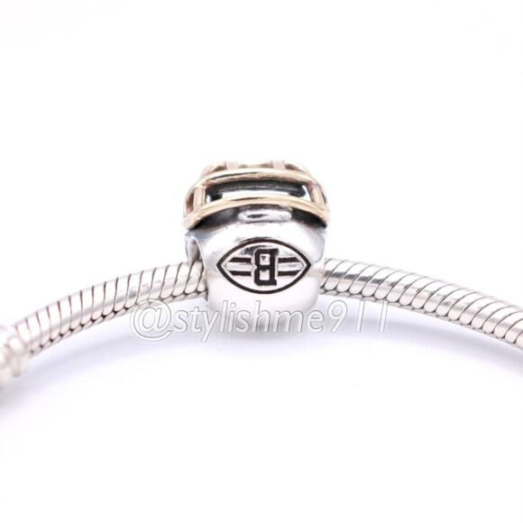 RARE - Authentic PANDORA Cleveland Browns NFL Helmet - USB790570-G108 - Picture 5 of 13